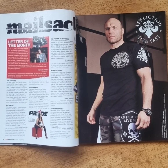 UFC Magazine Featuring Rampage Jackson June/July 2010 - Picture 6 of 7